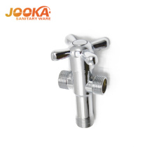 Top China supplier 3 way hot cold water mixer angle valve